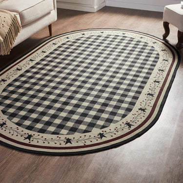 Pip Vinestar Polyester Rug Oval 60x96 - The Fox Decor